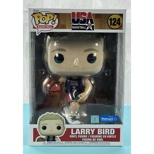 Funko Pop USA Basketball Larry Bird #124 Jumbo Vinyl Figure Walmart Exclusive